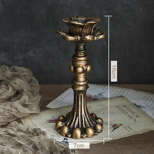 chandelier antique en résine pour décoration rétro maison - vue 9 sur 8