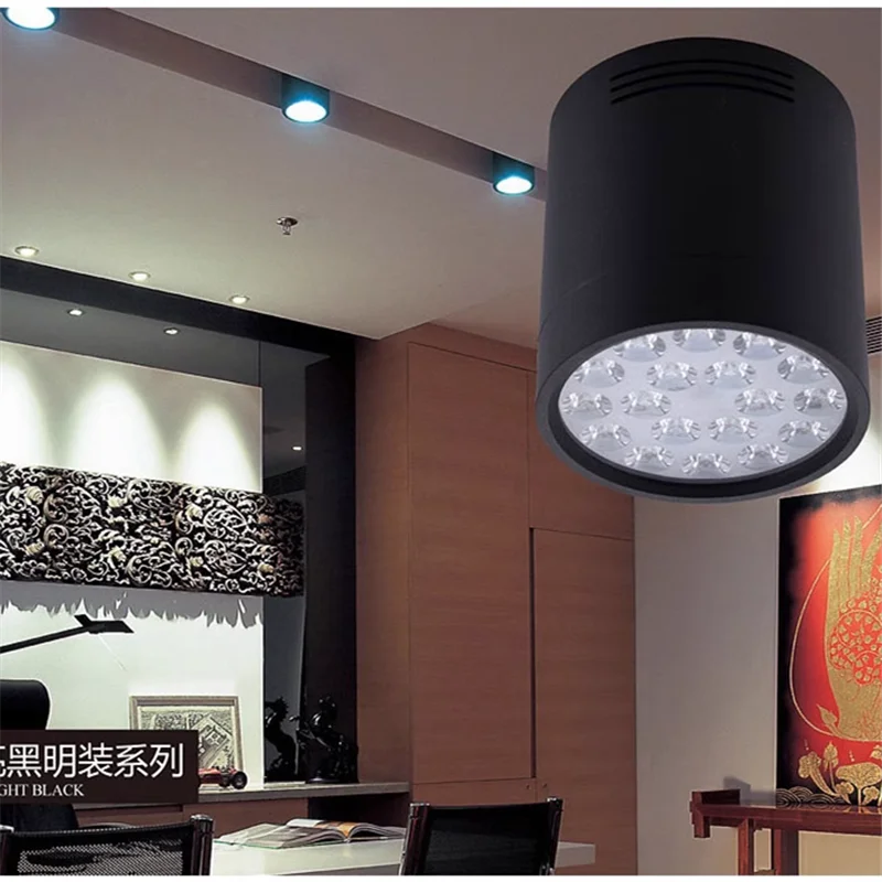 led dimmable anti-éblouissement monté en surface pour éclairage domestique - vue 5 sur 5