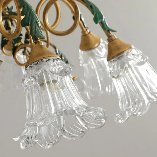 lustre moderne en cristal pour un éclairage raffiné - vue 7 sur 10