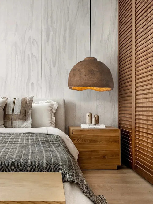 Lustre Wabi-sabi nordique simple moderne - vue 7 sur 16