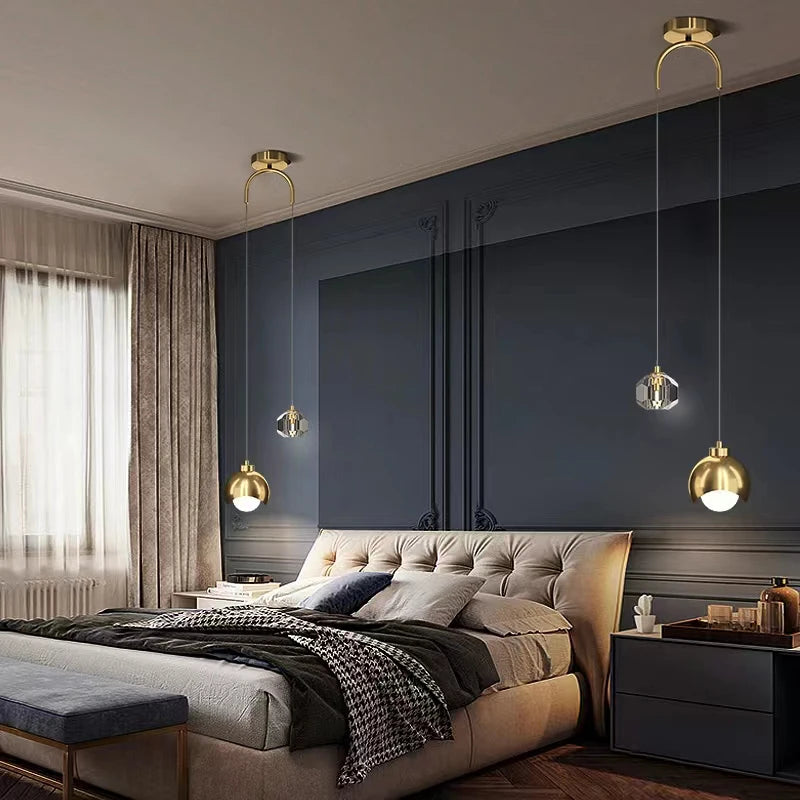 suspension en cristal moderne pour décoration intérieure élégante - vue 3 sur 8