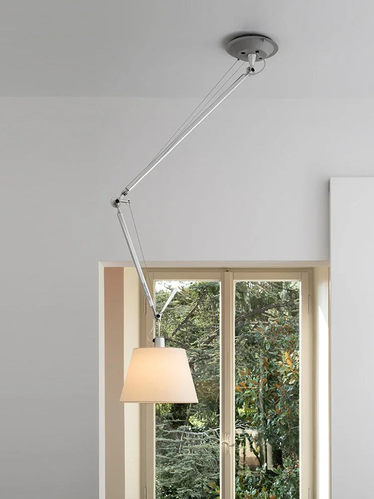 suspension pliable et mobile design italien pour éclairage moderne - vue 5 sur 6