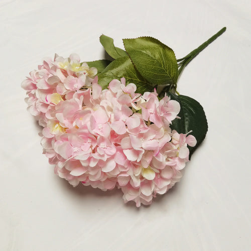 bouquets d'hortensias artificiels en soie pour décoration florale - vue 12 sur 12