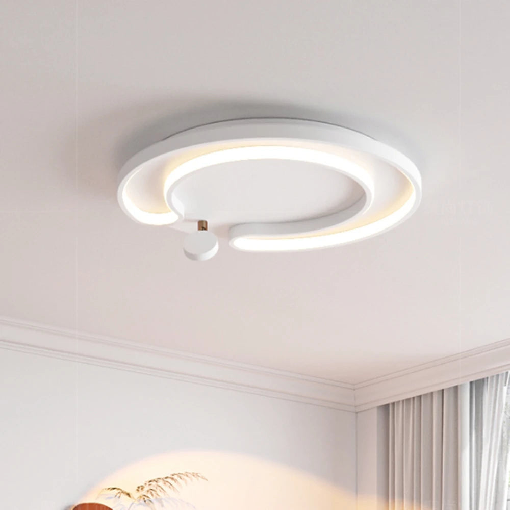 plafonnier led moderne pour une ambiance romantique et chaleureuse - vue 4 sur 8