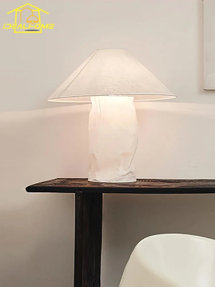 lampadaire japonais wabi-sabi en papier minimaliste moderne design élégant - vue 5 sur 8