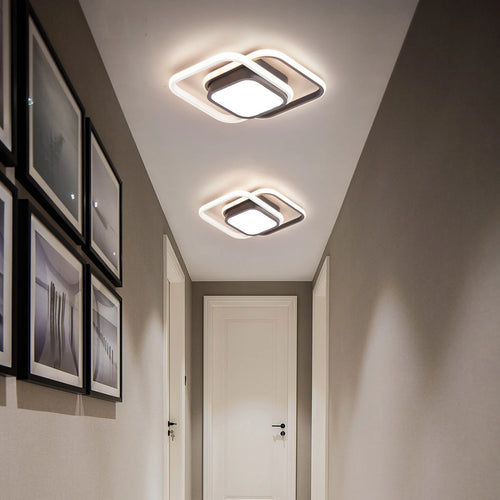 lustre moderne led pour intérieur design élégant et contemporain - vue 6 sur 8