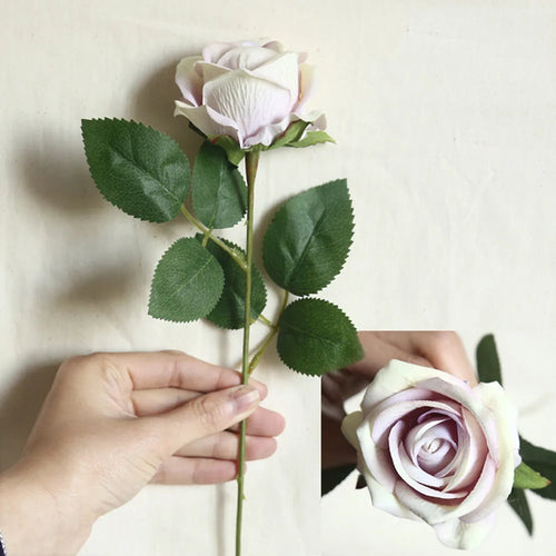 fleur artificielle en flanelle pour décoration intérieure et mariage - vue 9 sur 15