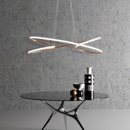 suspension led moderne pour décoration intérieure élégante et raffinée - vue 2 sur 6