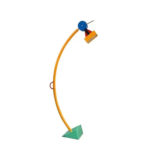 Novel Artistic Design LED Floor Lamp, Creative Color Building Blocks, Living Room Children's Room Station Light Angle Adjustable - vue 6 sur 9