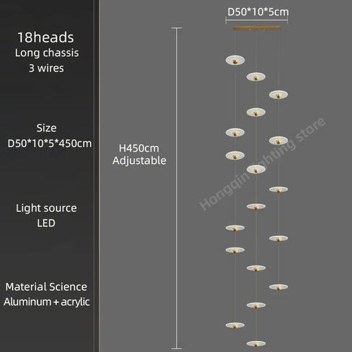 lustre moderne design pour éclairage intérieur contemporain - vue 9 sur 26