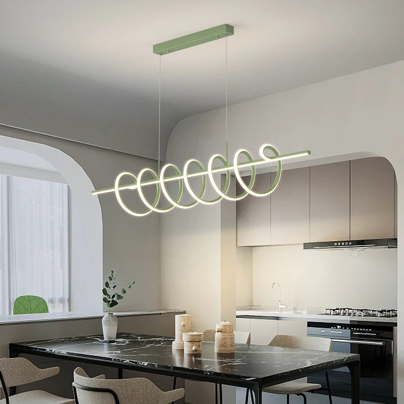 lustre moderne en led pour un éclairage élégant intérieur - vue 3 sur 18