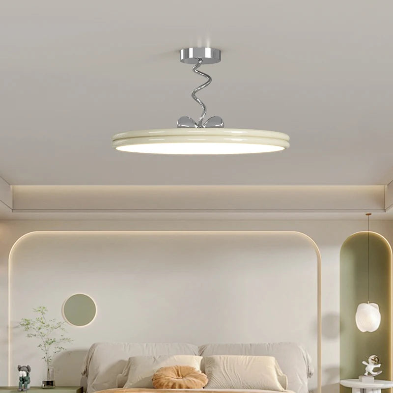 plafonnier moderne minimaliste créatif pour protection des yeux - vue 4 sur 7