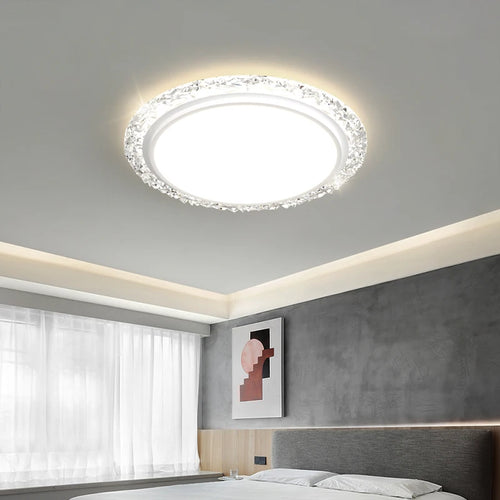 lustre moderne en cristal pour un éclairage élégant - vue 4 sur 22