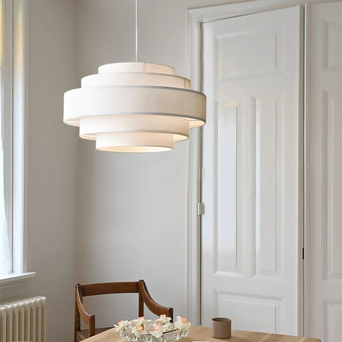 lustre en tissu créatif pour un éclairage minimaliste personnalisé - vue 2 sur 12