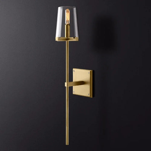 applique murale led en verre pour éclairage intérieur moderne - vue 5 sur 10