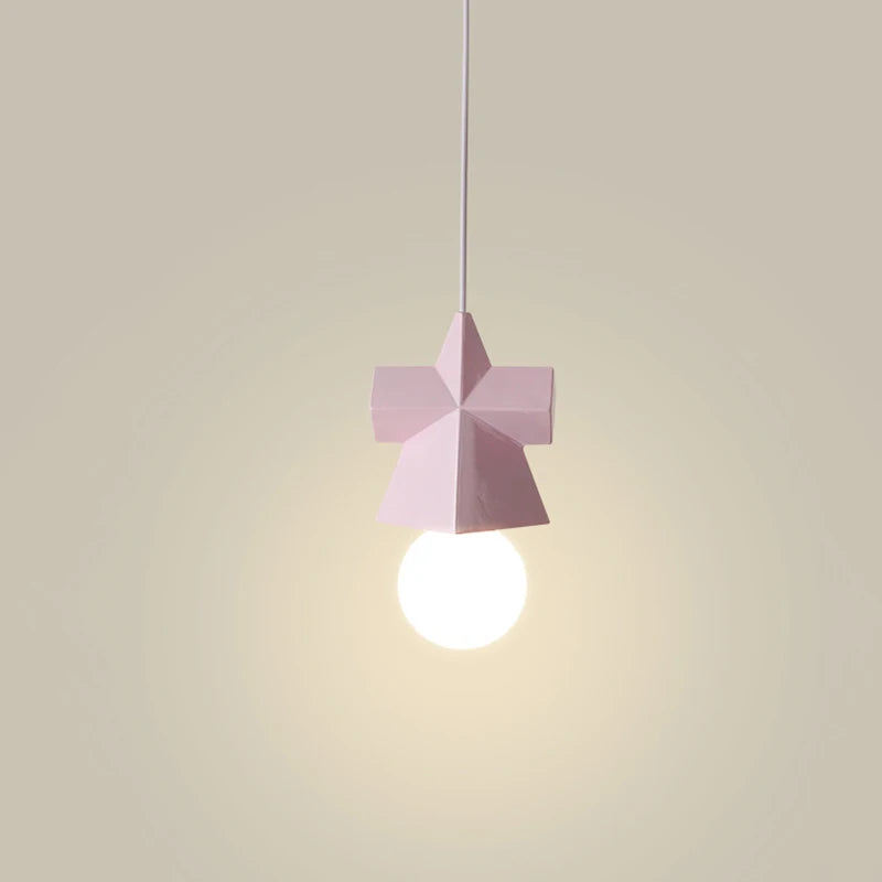 suspension romantique design géométrique pour enfants - vue 5 sur 12