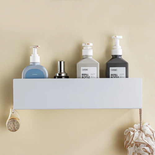 etagère de douche avec crochet pour articles de bain et cuisine - vue 2 sur 15