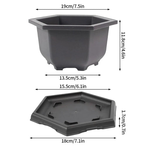 pots de fleurs rectangulaires imitation argile pour jardin extérieur - vue 22 sur 30