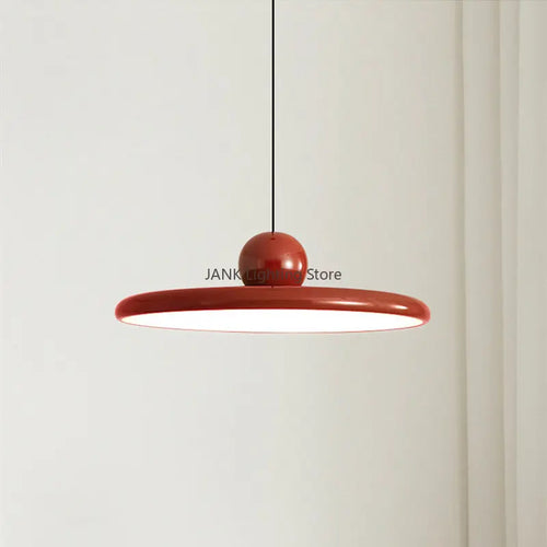 Rétro médiéval Bauhaus soucoupe volante suspension Restaurant salon étude lustre créatif LED lampe de décoration intérieure - vue 2 sur 15