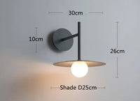 applique murale à bras mobile led moderne intérieur