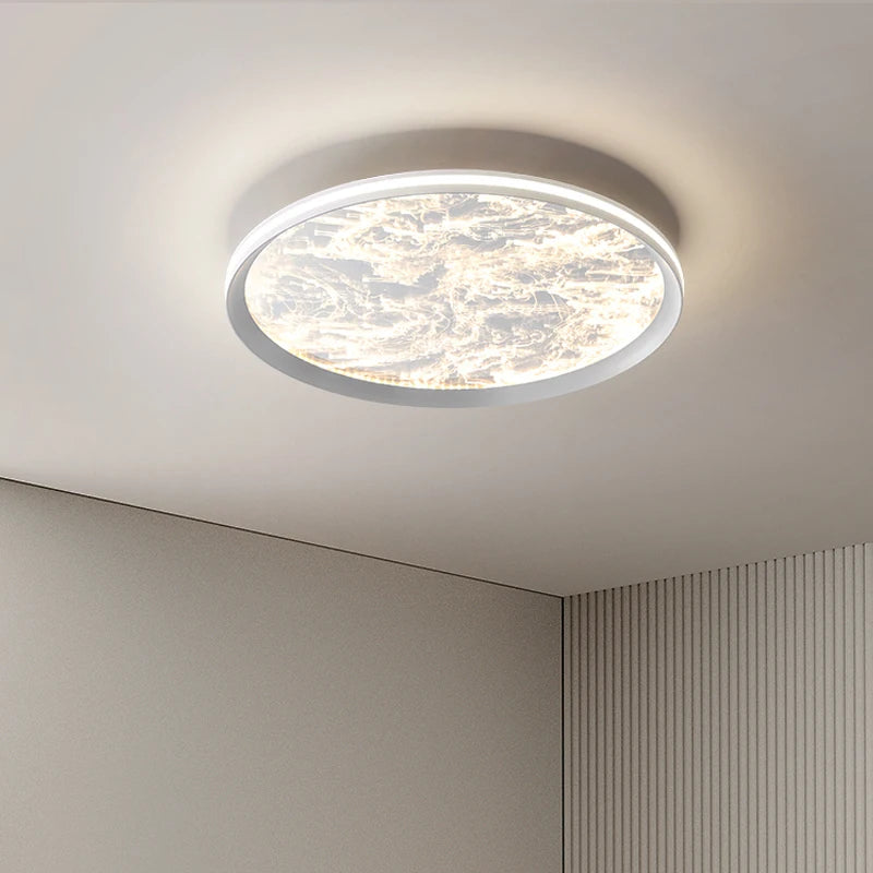 plafonnier led design rond moderne minimaliste pour intérieur élégant - vue 2 sur 9