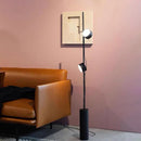 Lampadaire design nordique créatif noir lampadaire simple lampe d'angle étude chevet décoration salon lampe de lecture