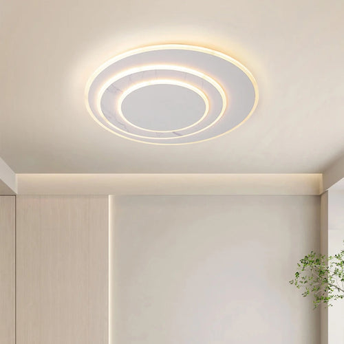 plafonnier led moderne design avec télécommande et intensité variable - vue 6 sur 12