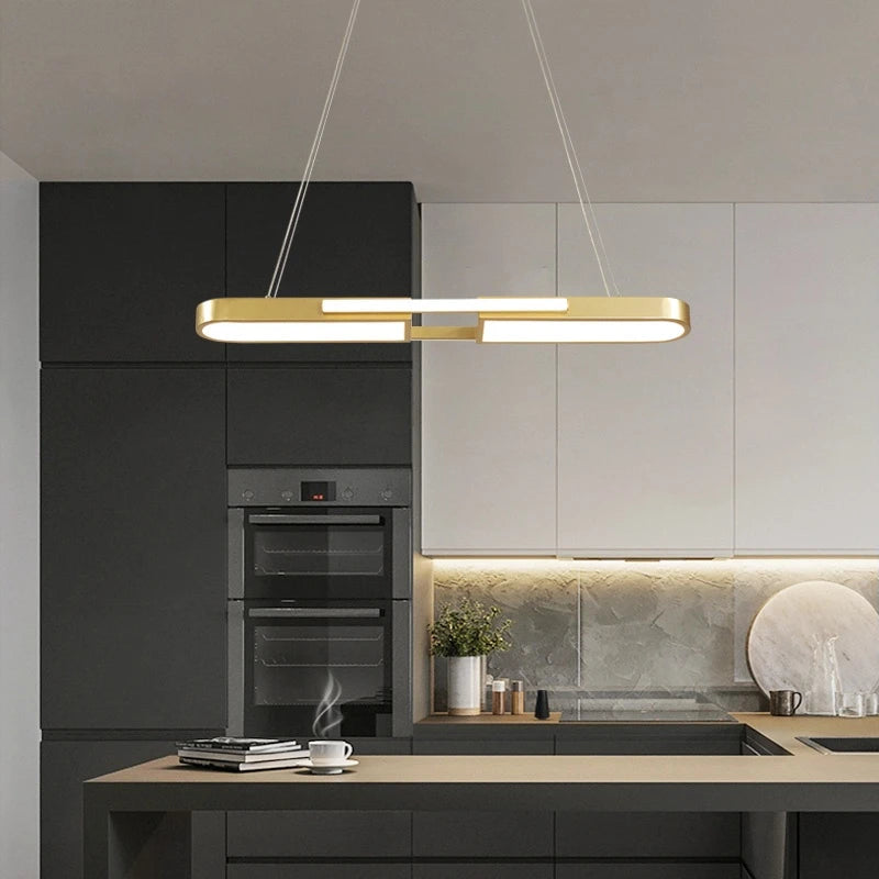 lustre moderne design nordique pour décoration intérieure élégante - vue 4 sur 8