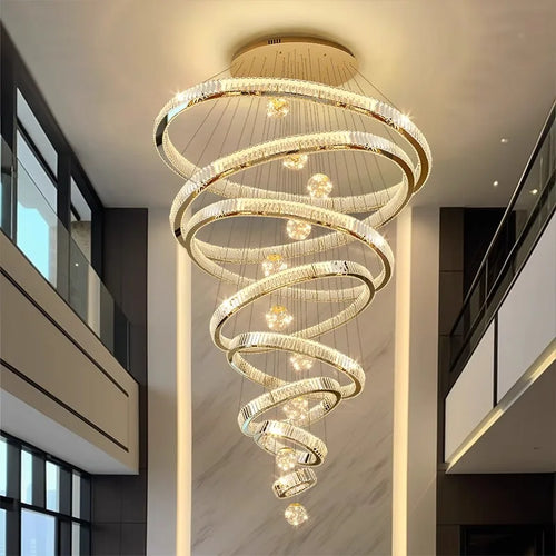 lustre moderne led pour éclairage intérieur suspendu - vue 2 sur 11