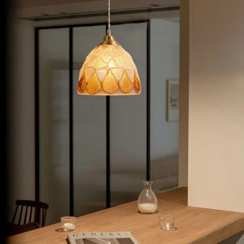suspension créative en coquillage pour un éclairage unique - vue 4 sur 10