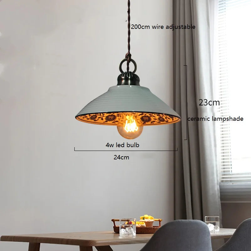 Suspension led en céramique moderne simple - vue 12 sur 29
