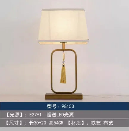 lampe de table créative style chinoiserie pour salon