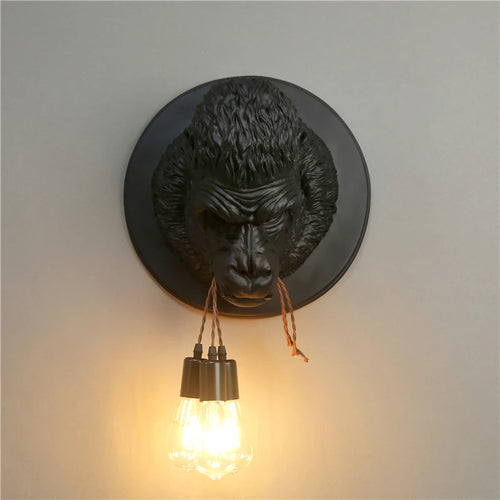 applique murale moderne en résine design art déco vintage lumineux - vue 2 sur 10