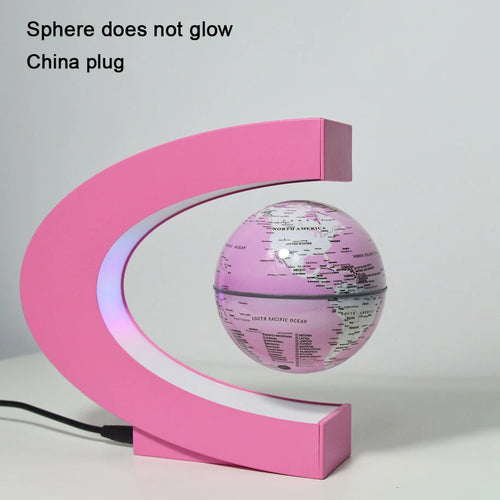 globe de lévitation magnétique 3d avec autorotation lumineuse - vue 12 sur 16