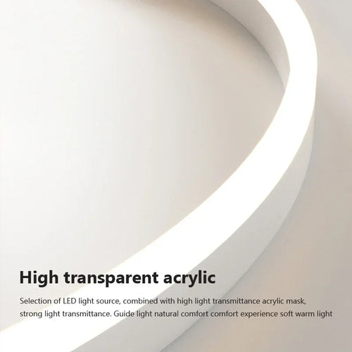 lustre led moderne minimaliste pour intérieur - vue 6 sur 8