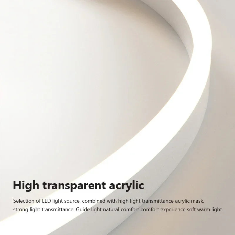 lustre led moderne minimaliste pour intérieur - vue 6 sur 8