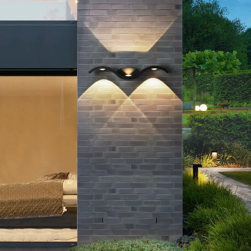 9W/15W applique murale LED lumière jardin applique IP65 extérieur étanche lampe luminaire maison décoration éclairage couloir allée lumière - vue 6 sur 6