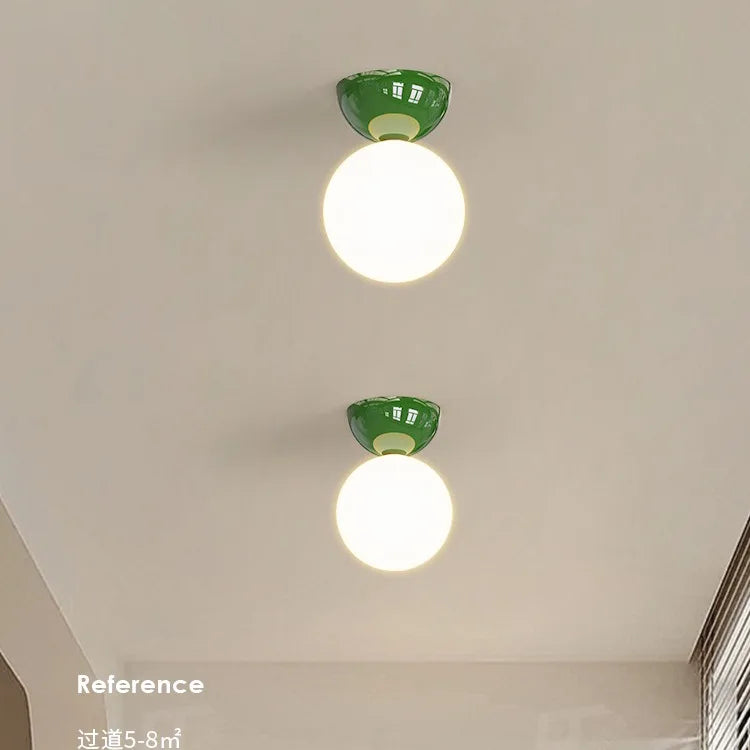 plafonnier simple style médiéval bauhaus pour décoration d'entrée - vue 4 sur 4