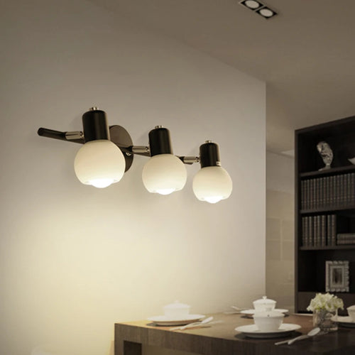 applique murale rotative moderne pour déco intérieure et éclairage - vue 6 sur 16