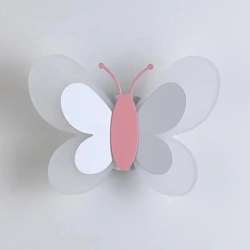 applique murale led papillon décorative pour chambre d'enfant - vue 9 sur 8