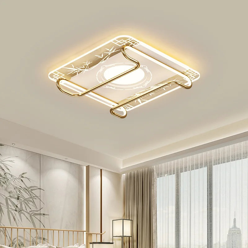 Plafonnier nordique Art LED pour salon salle à manger chambre allée Hall décoration de la maison luminaire intérieur - vue 6 sur 21
