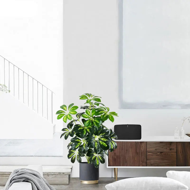 plantes tropicales artificielles feuillage pour décoration intérieure et extérieure - vue 2 sur 8