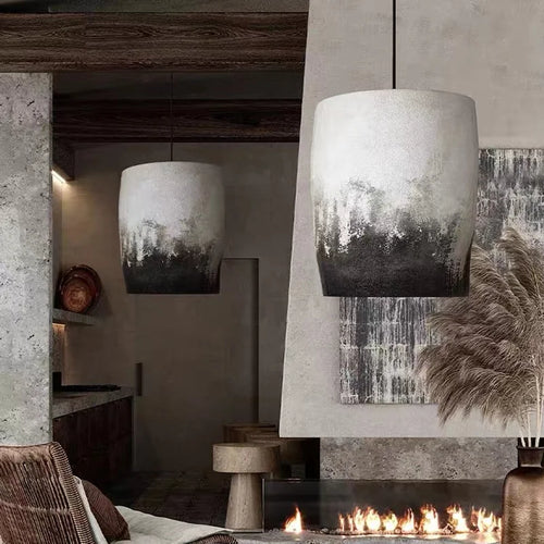 suspension Nordique planète lune espace thème concepteur fait à la main en polystyrène Restaurant hôtel chambre - vue 8 sur 8