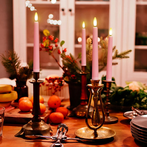 bougie led télécommandée avec minuterie pour décoration festive - vue 4 sur 11