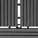 Dalles terrasse clipsables wpc 30x30 lot 11