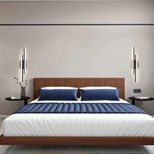 applique murale led verticale de luxe à deux têtes moderne - vue 4 sur 8