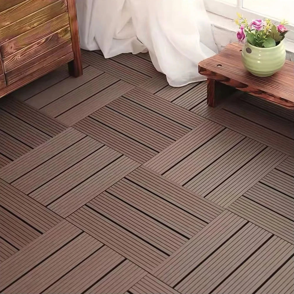 Dalles terrasse composite clipsables extérieur lot 11 - vue 6 sur 6