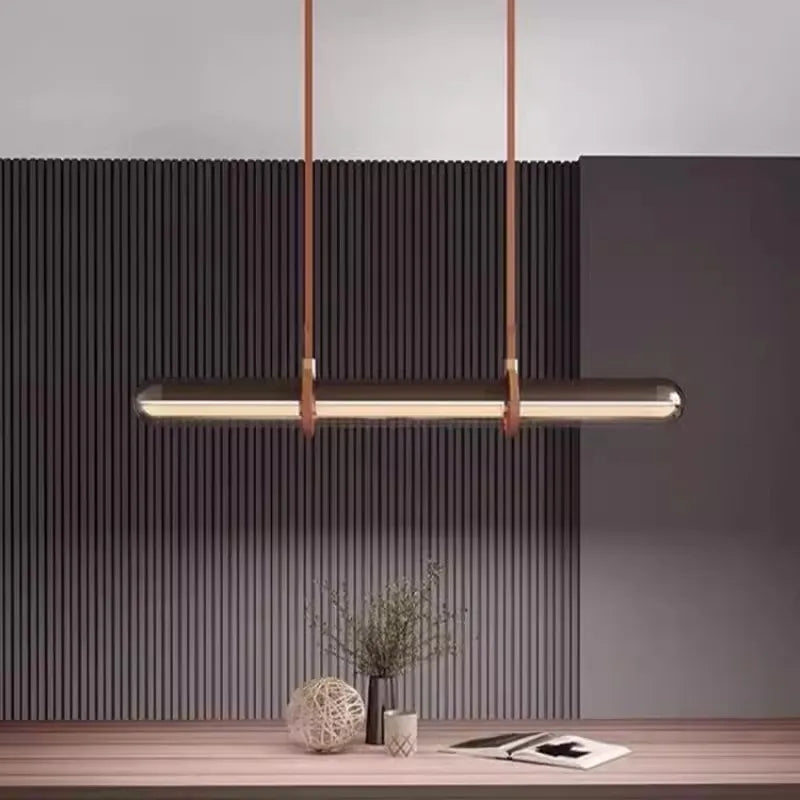 suspension en verre stylée pour bureau et restaurant - vue 2 sur 7