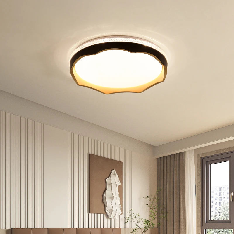 plafonnier simple en forme de vague pour décoration intérieure - vue 3 sur 10