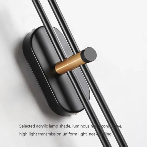 applique murale led moderne pour décoration intérieure élégante - vue 6 sur 14